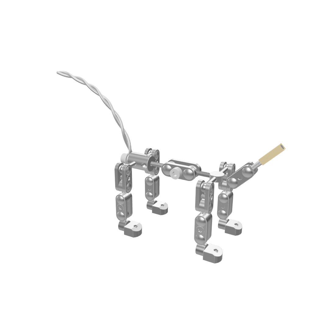 ProPlus Quadruped Stop Motion Armature Model.