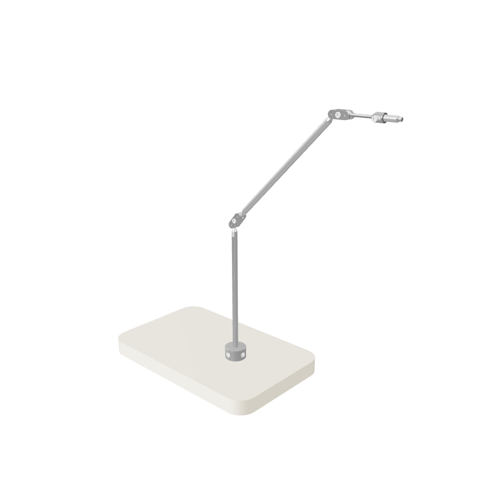 3D Model of the ProPlus Rigging System being used vertically.