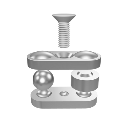 3D Model of Professional Fixed Joint Components.