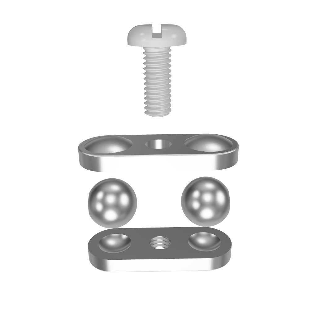 3D Model of the components that some with an Animation Supplies Standard Joint