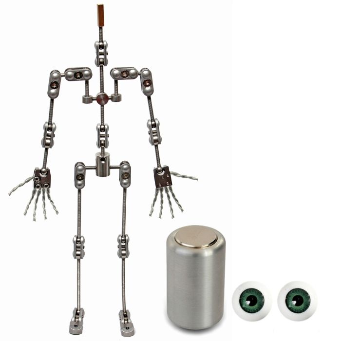 ProPlus Armature™, Professional Magnet & 12mm Green Eyes