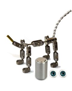 Animation Supplies Bundle Deal - ProPlus Quadruped Armature Kit, Professional Tie-Down Magnet and Blue Acrylic Eyes